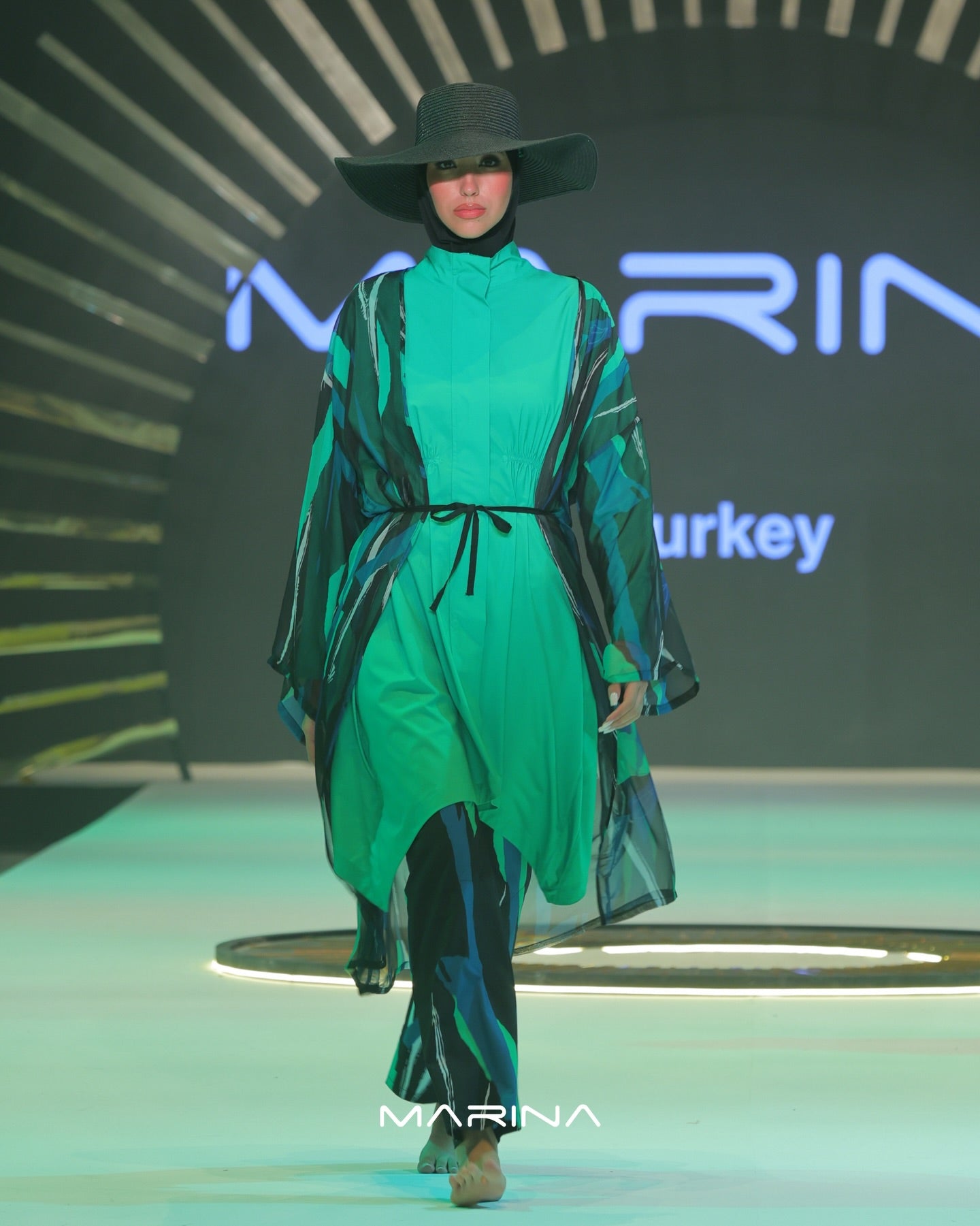 Lounge KIMONO Green Wood